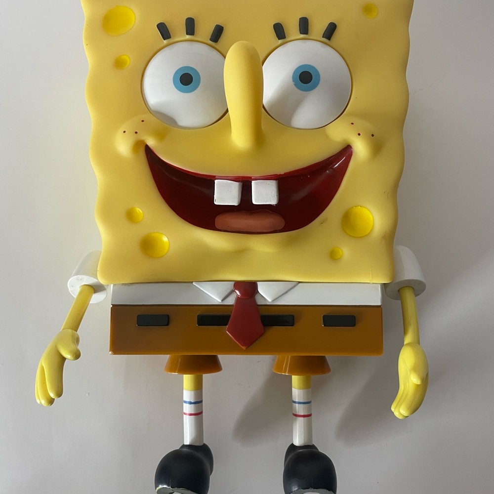 SpongeBob SquarePants Wall Figure - Yellow Cartoon Decor